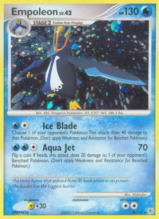 Empoleon #4 · Diamond & Pearl Pokémon card