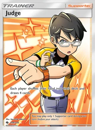 Judge #209 · Lost Thunder Pokémon card