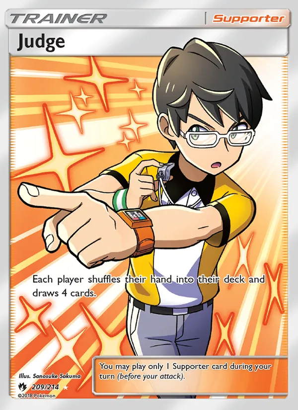 Judge full card art