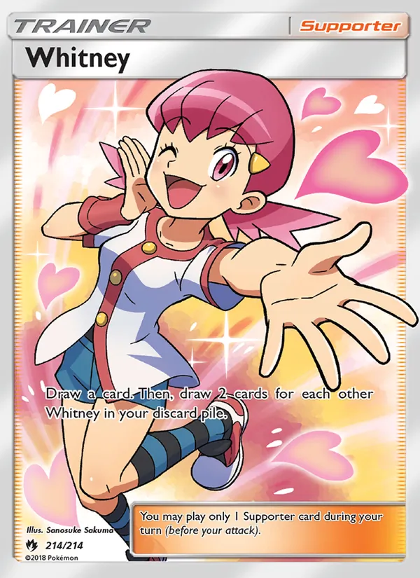 Whitney full card art