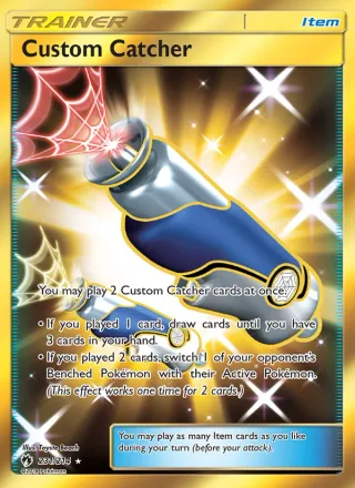 Custom Catcher #231 · Lost Thunder Pokémon card