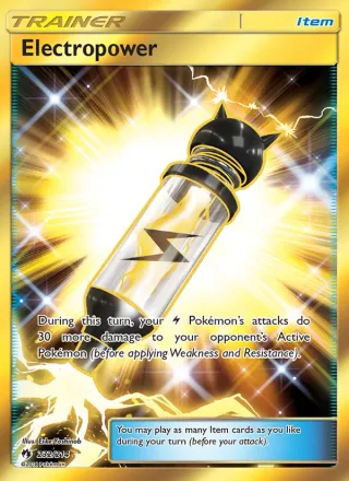 Electropower #232 · Lost Thunder Pokémon card