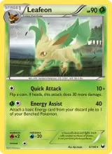 Leafeon · Dark Explorers Pokémon card