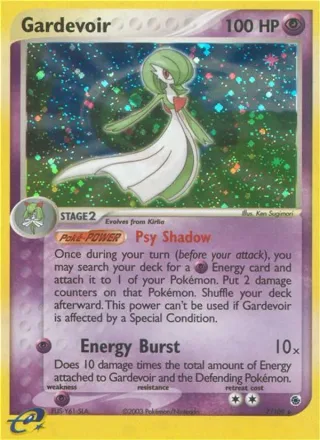 Gardevoir #7 · Ruby & Sapphire Pokémon card