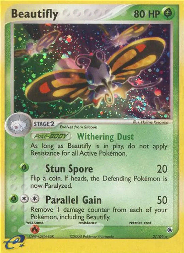 Beautifly full card art