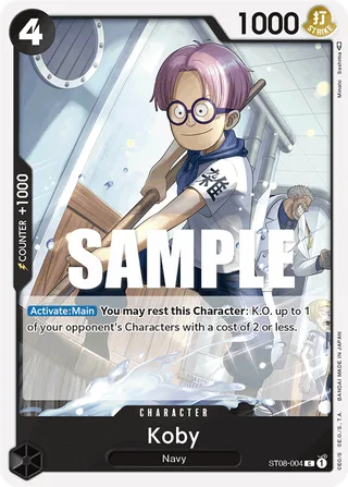 Koby #ST08-004 · ST-08: Starter Deck 8 Monkey.D.Luffy One Piece card