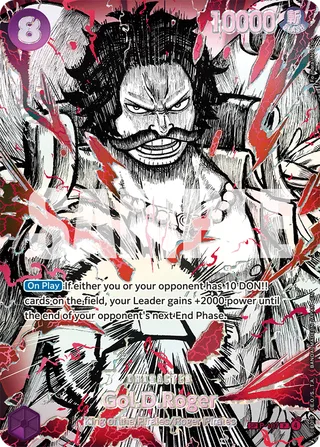 Gol.D.Roger (SP) #P-107-sp · The World's Strongest Warriors One Piece card