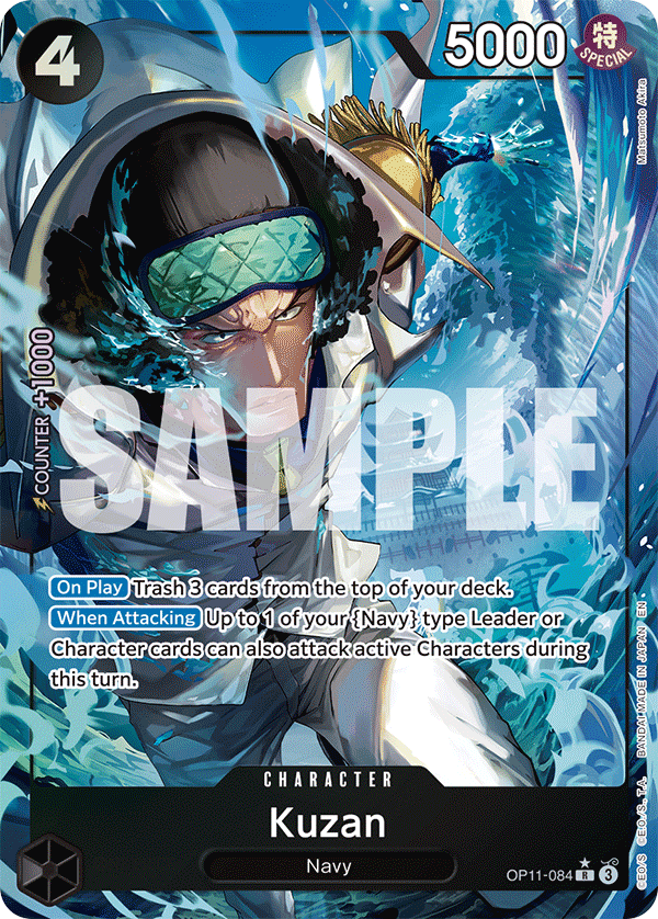 Kuzan (Alternate Art) full card art