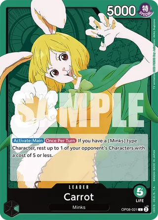 Carrot #OP08-021 · Two Legends One Piece card