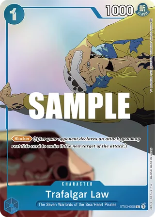 Trafalgar Law (CS 2023 Top Players Pack) #ST03-008-cs-2023-top-players-pack · One Piece Promotion Cards One Piece card