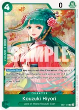 Kouzuki Hiyori #EB01-013 · Extra Booster: Memorial Collection One Piece card