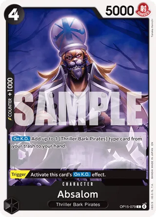 Absalom #OP15-079 · Adventure on Kami's Island One Piece card