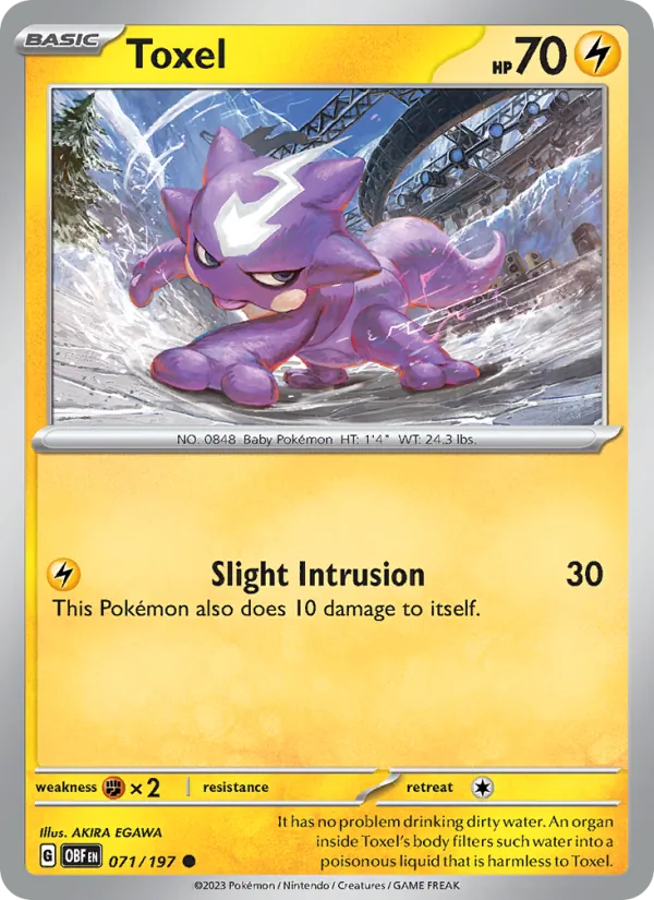 Toxel full card art