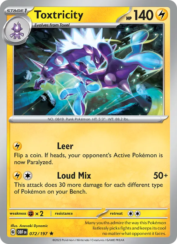 Toxtricity full card art