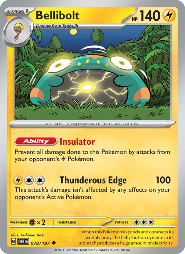 Bellibolt full card art
