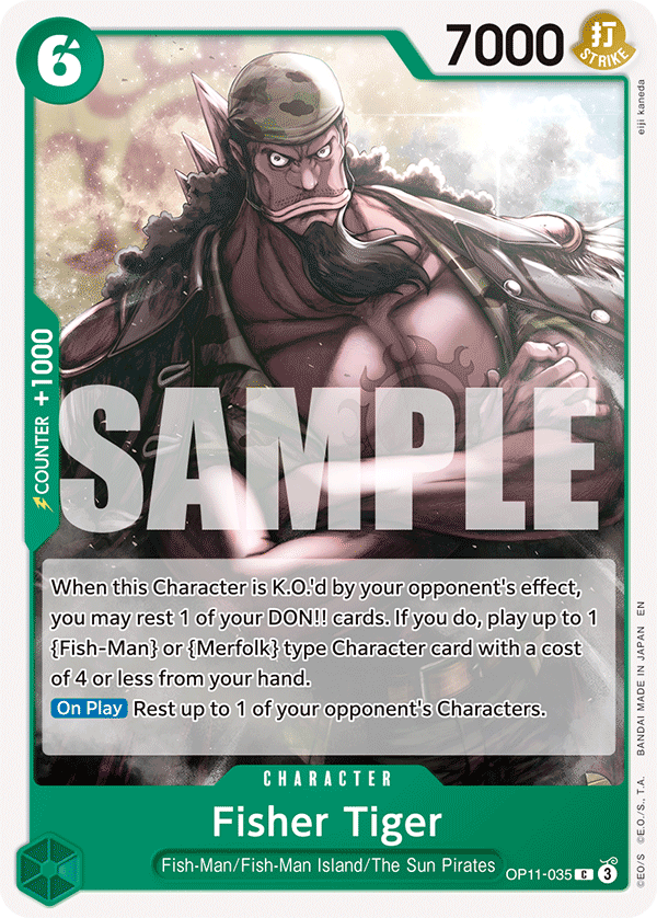 Fisher Tiger full card art