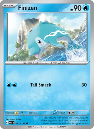 Finizen #061 · Obsidian Flames Pokémon card