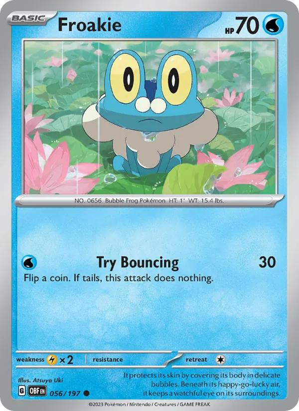 Froakie full card art