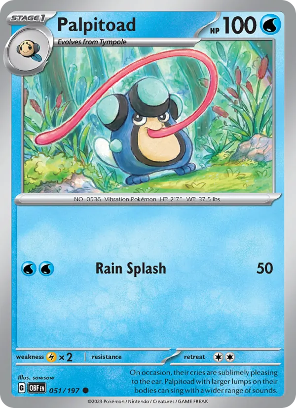 Palpitoad full card art