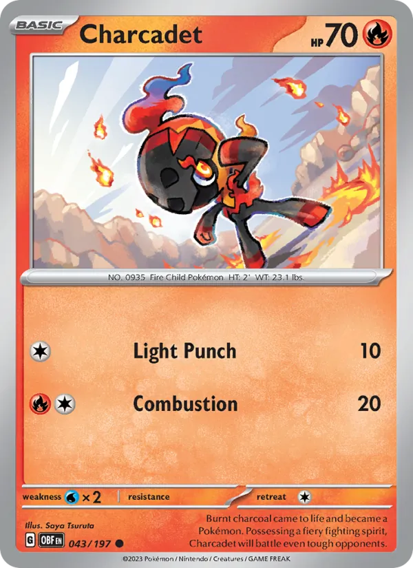 Charcadet full card art