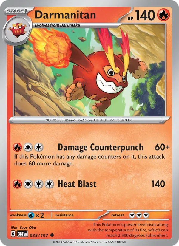 Darmanitan full card art