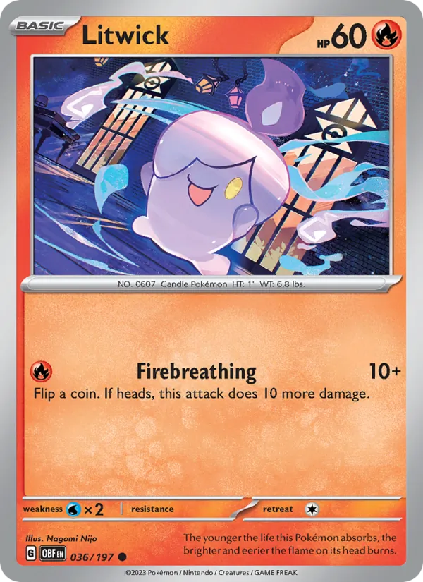 Litwick full card art