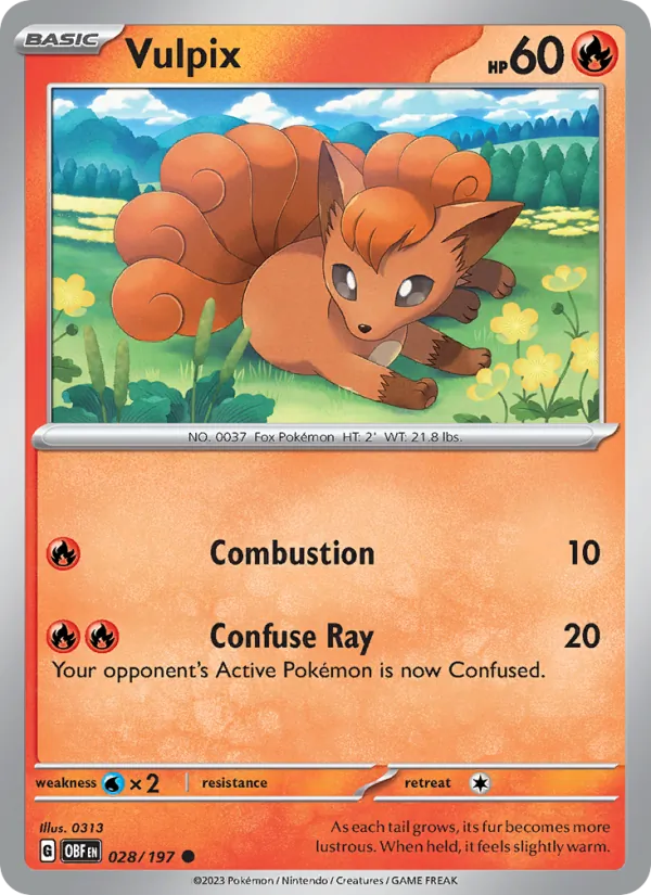 Vulpix full card art