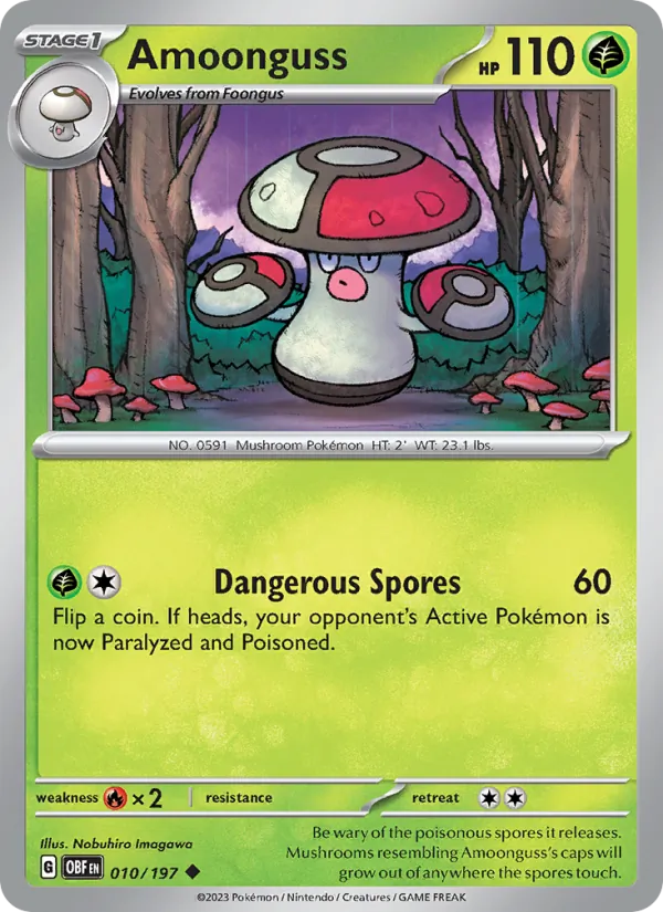 Amoonguss full card art