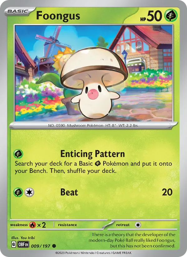 Foongus full card art