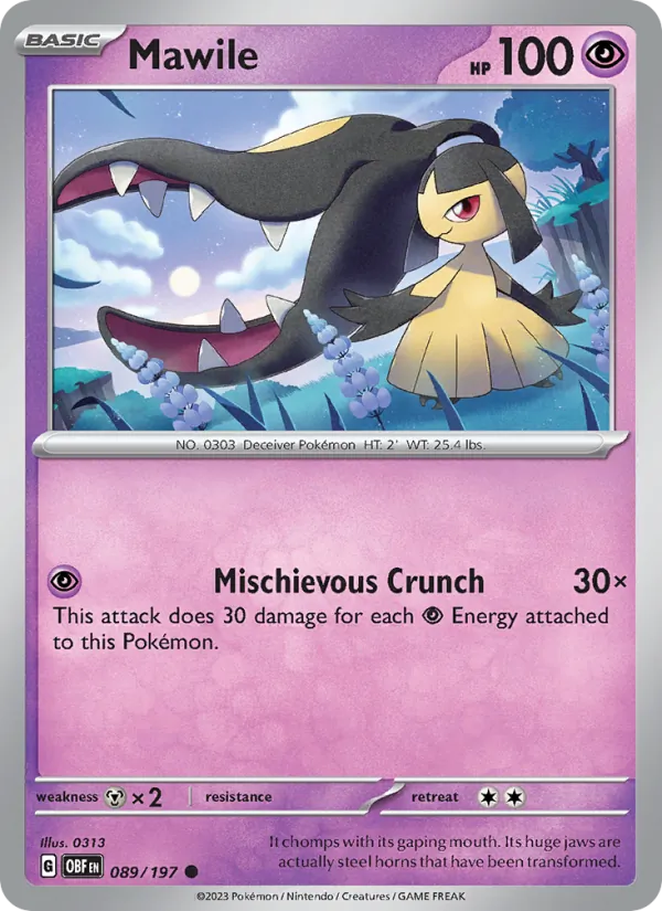 Mawile full card art