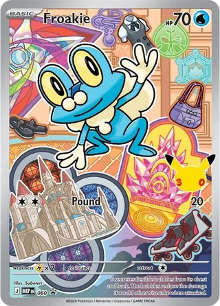 Froakie #060 · MEP Black Star Promos Pokémon card