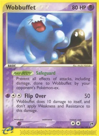 Wobbuffet #26 · Sandstorm Pokémon card