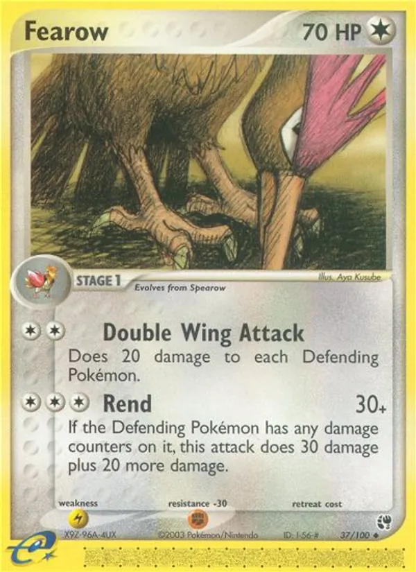 Fearow full card art