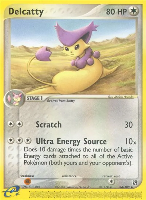 Delcatty full card art