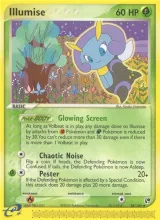 Illumise · Sandstorm Pokémon card