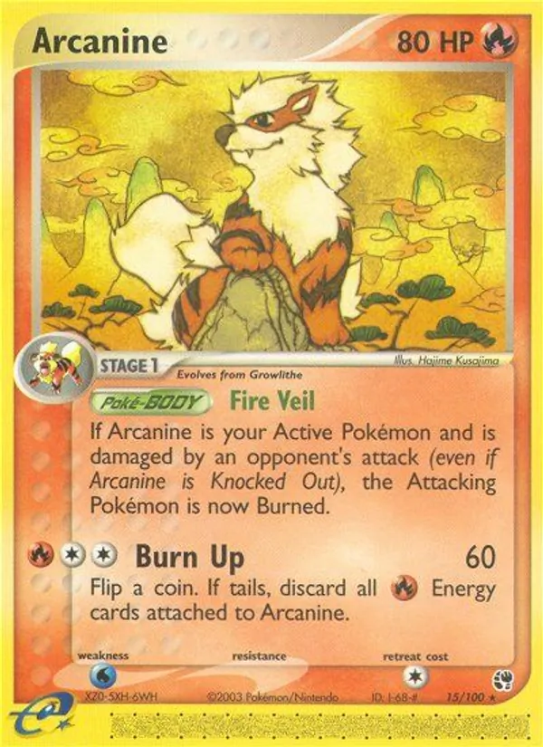 Arcanine full card art