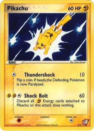 Pikachu #5 · Poké Card Creator Pack Pokémon card