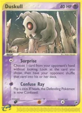 Duskull · Sandstorm Pokémon card