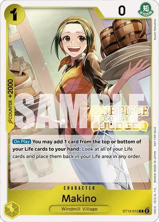 Makino (Judge Pack Vol. 4) #ST13-012-judge-pack-vol-4 · One Piece Promotion Cards One Piece card