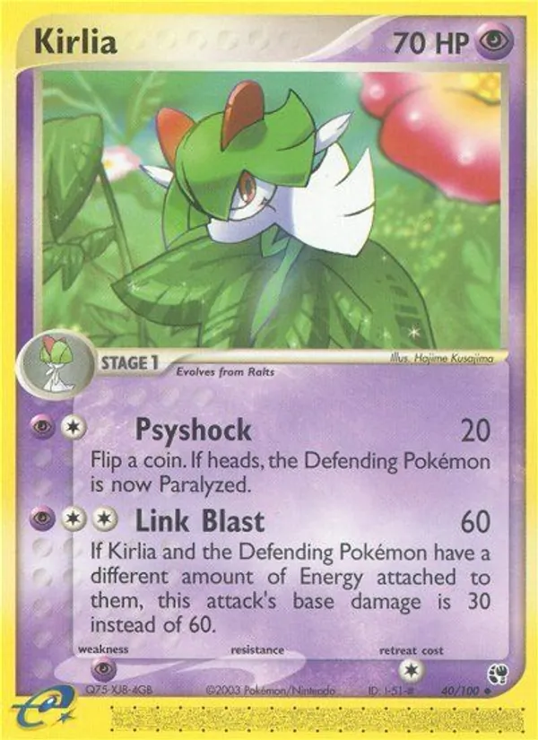 Kirlia full card art