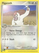 Vigoroth · Sandstorm Pokémon card