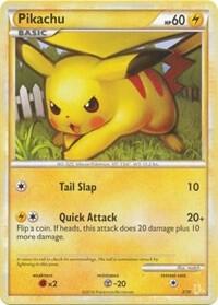 Pikachu #2 · HS trainer Kit (Raichu) Pokémon card