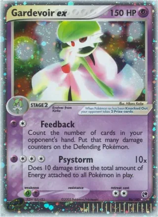 Gardevoir ex #96 · Sandstorm Pokémon card