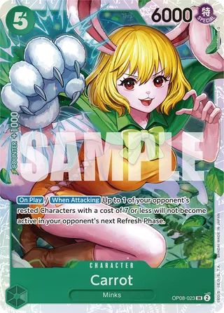 Carrot #OP08-023 · Two Legends One Piece card