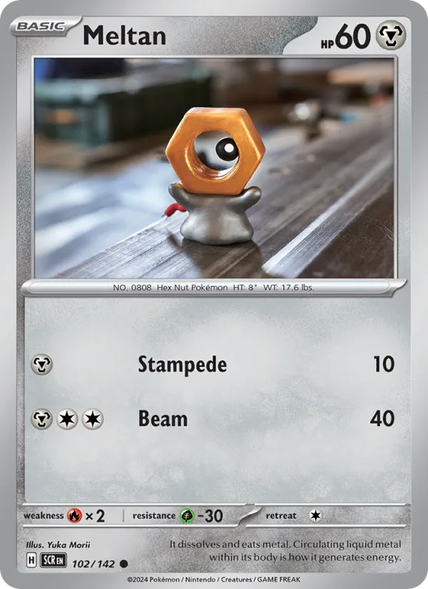 Meltan full card art