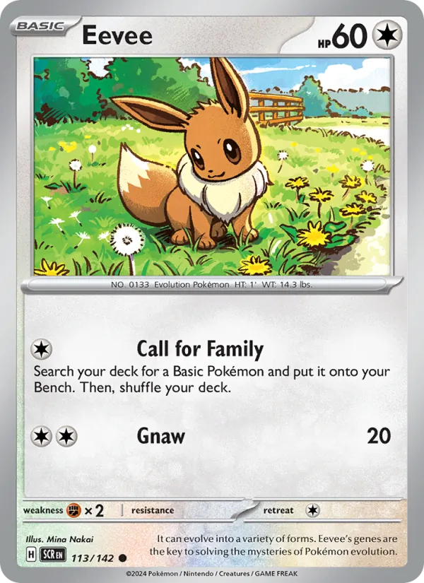 Eevee full card art