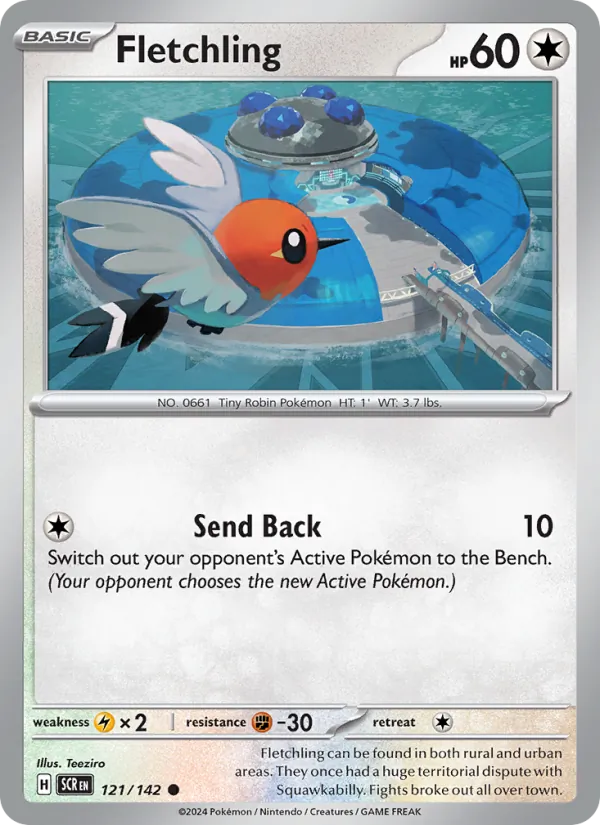 Fletchling full card art