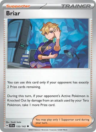 Briar #132 · Stellar Crown Pokémon card