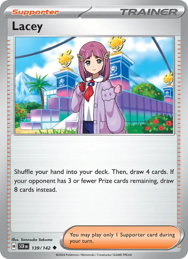 Lacey full card art