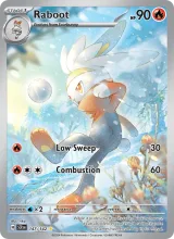 Raboot · Stellar Crown Pokémon card